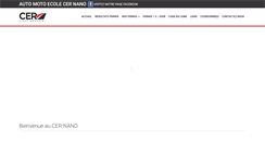 Desktop Screenshot of cer-nano.com